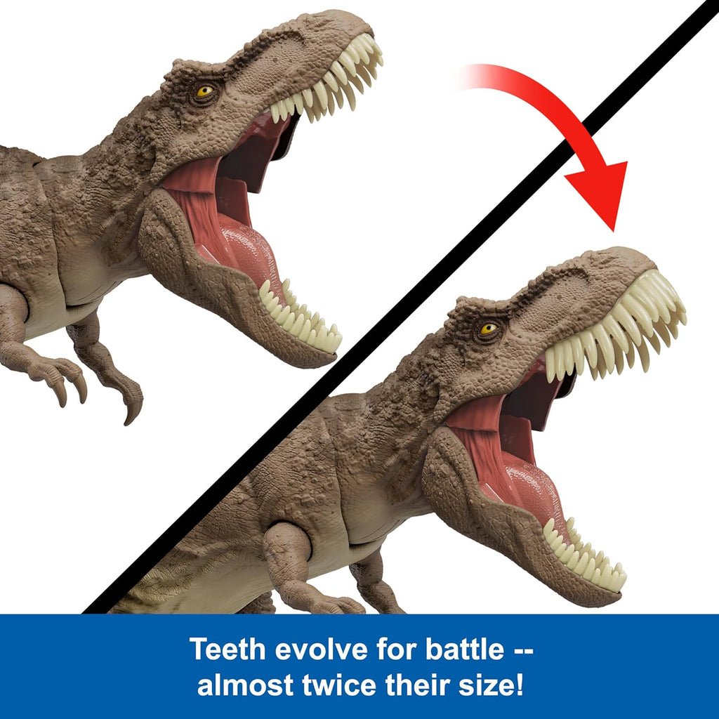 Tyrannosaurus Rex Dinosaur Action Figure Toy with Evolved Spikes S6736