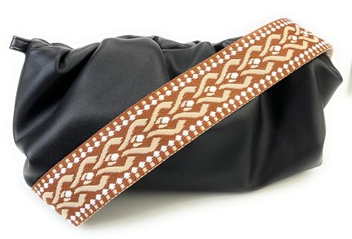 2'' Wide Adjustable Shoulder Strap Ethnic Jacquard Weave Y767