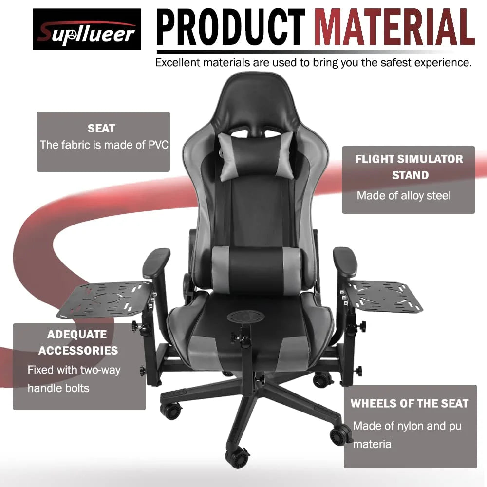 Flight Sim Stand with Gaming Seat W315