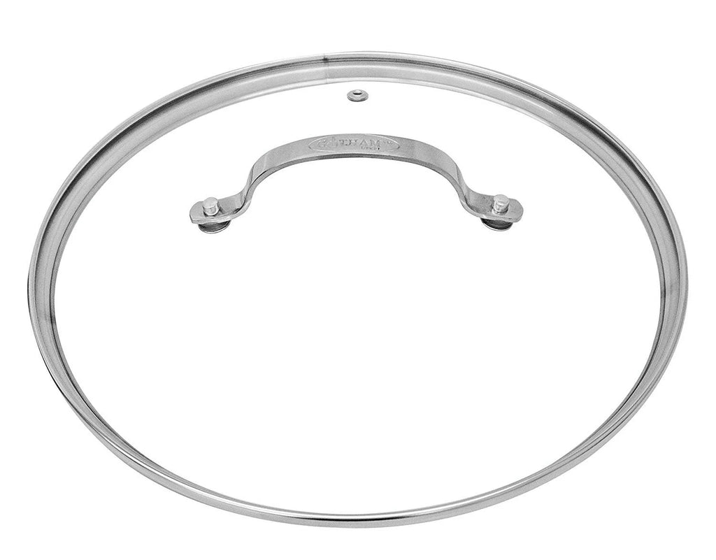 12.5" Square Tempered Glass Frying Pan Lid J211952