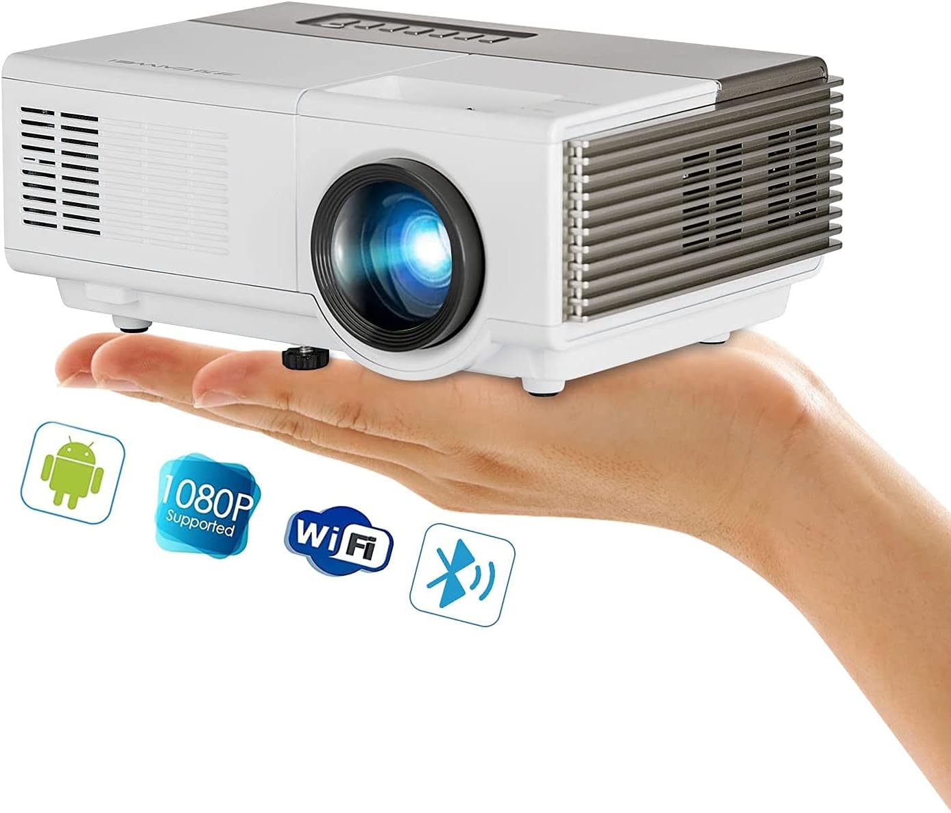 1080P HD 7200 Lumens LCD Projector O958