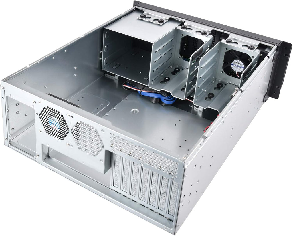 4U Rackmount Server Chassis with 3 X 5.25 Front Bays E434