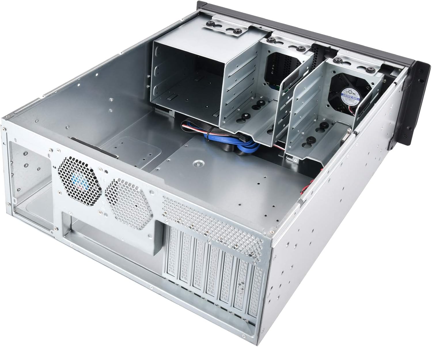 4U Rackmount Server Chassis with 3 X 5.25 Front Bays E434
