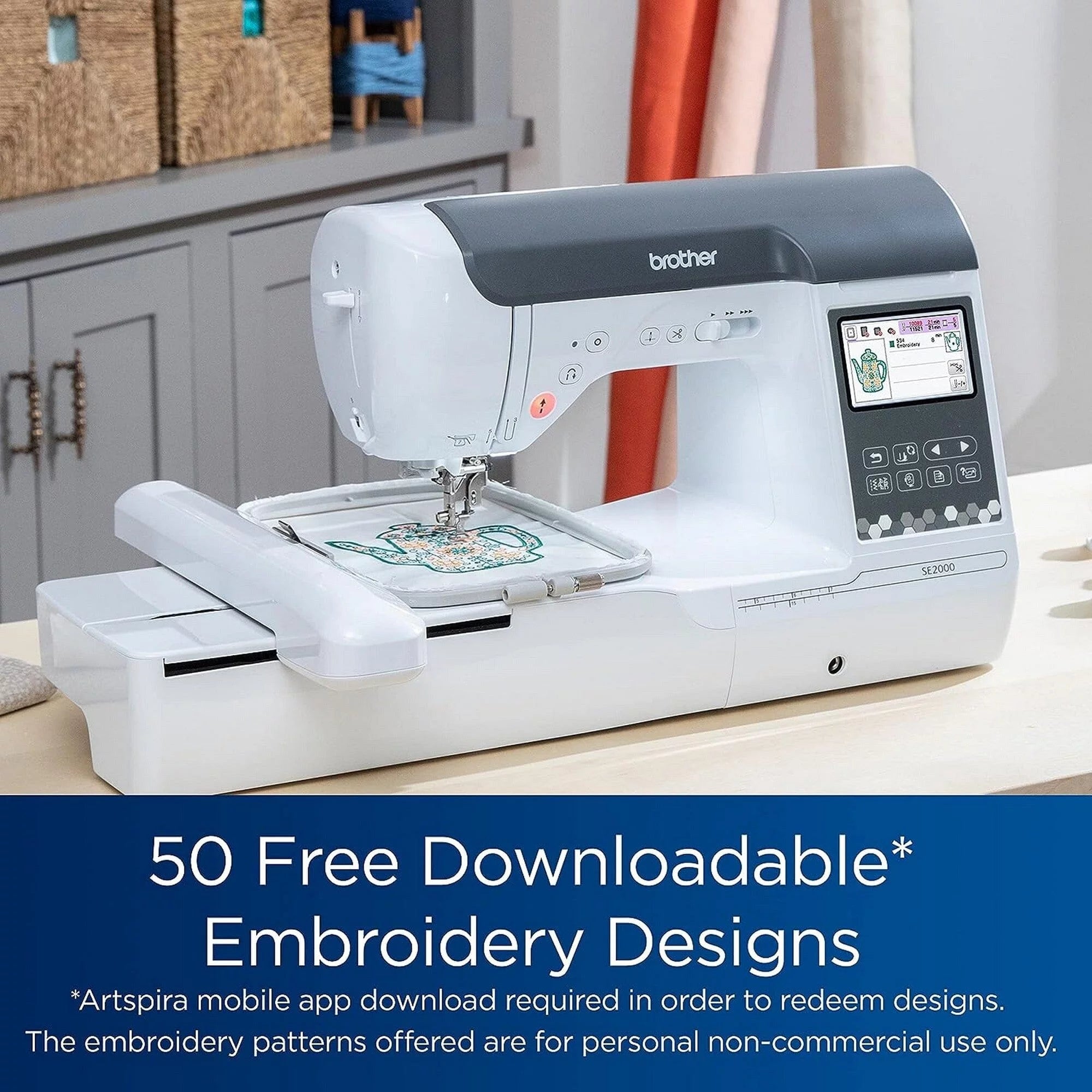 Embroidery & Sewing Machine M210850