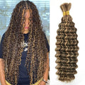 100g 100% Unprocessed Brazilian Virgin Curly Braiding Human Hair Extensions T209