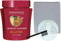 Jewelry Cleaner with Polishing Cloth, Basket and Brush, Pack of 2 F620693