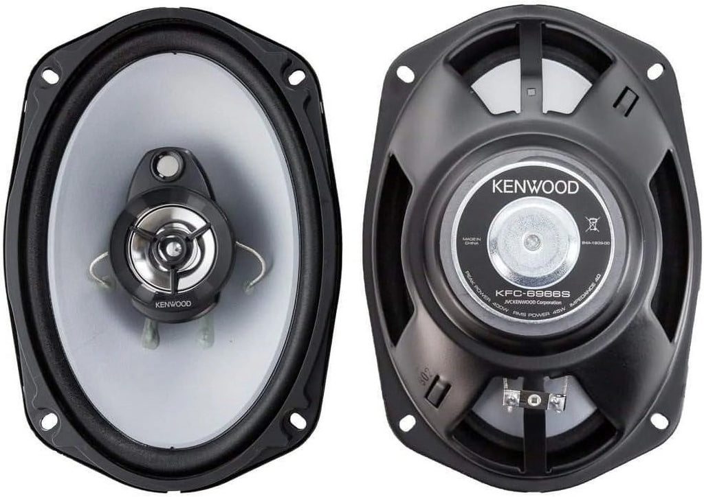 6" x 9" 3-Way Coaxial Car Speakers I4206