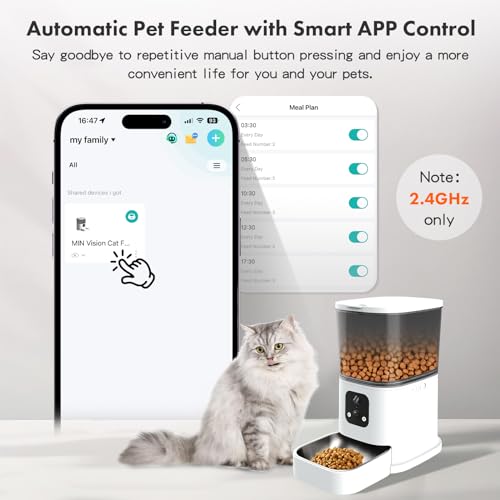 3L Automatic Cat Food Feeder with Camera F136