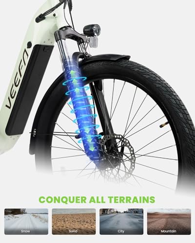 27.5” Electric Bike 750W Peak Motor 48V Removable Battery U365