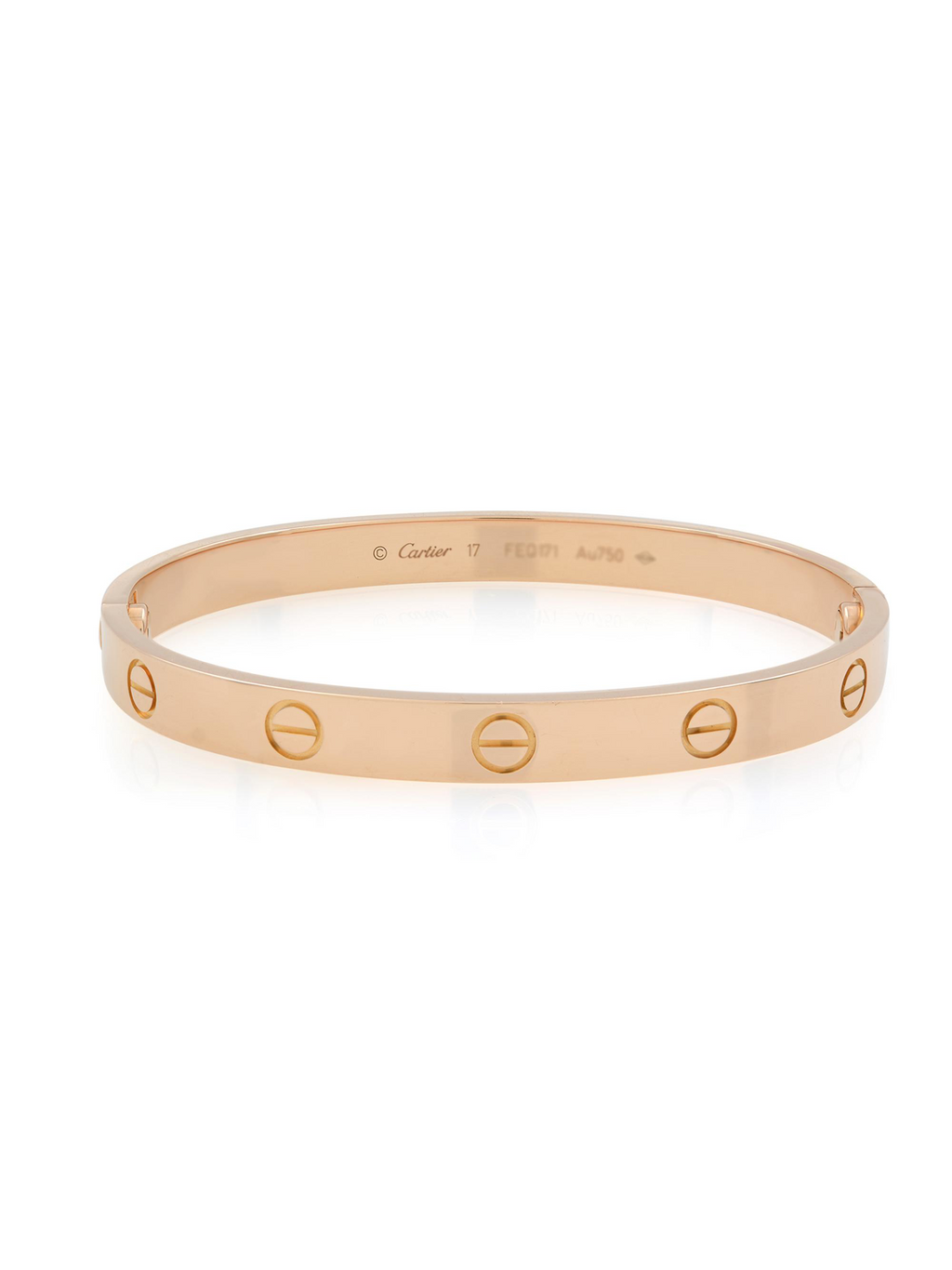 18K Rose Gold Bangle K759