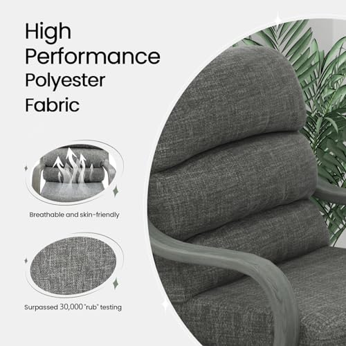 6 Set Casual Dining Chairs with Casters Q268330