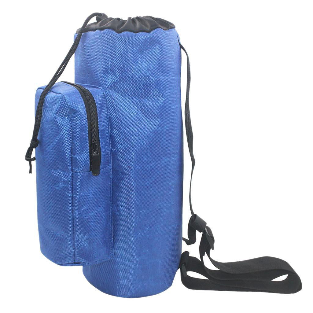 Oxygen Cylinder Tank Holder Backpack Sleeve Bag With Adjustable Shoulder Strap And Side Pockets W12290