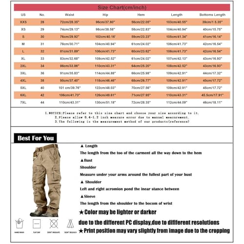 Mens Black Cargo Pants Lightweight Sweatpants D27527