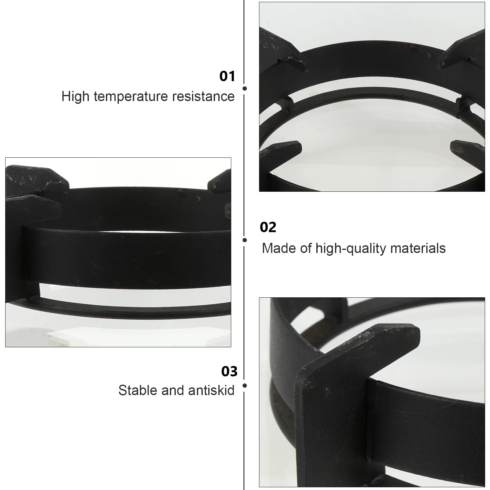 Gas Wok Rack Ring Burner Stand Pan Holder E632