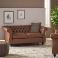 Rolled Arm Chesterfield Loveseat U786639