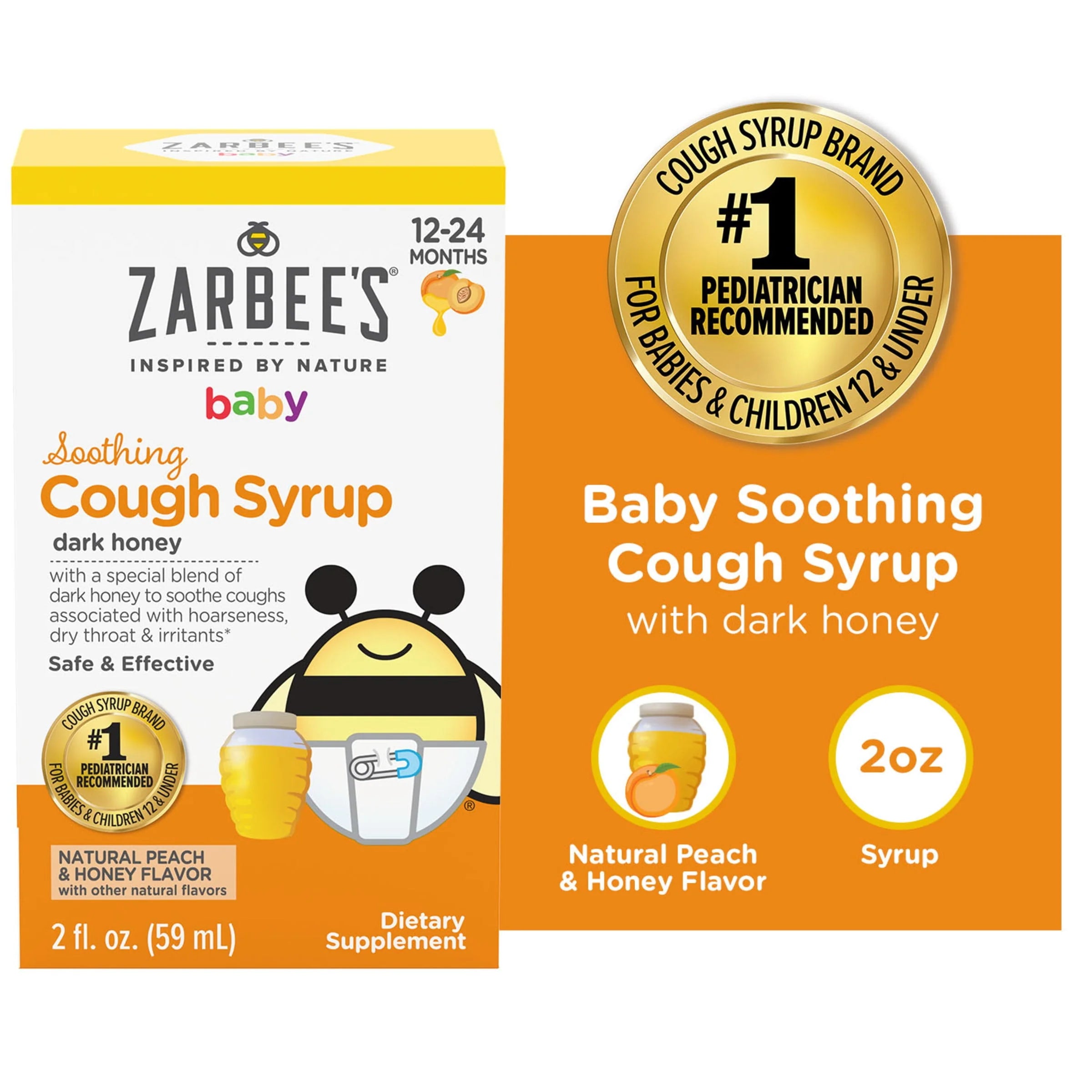 Baby Soothing Cough Syrup, 2 fl oz C823629