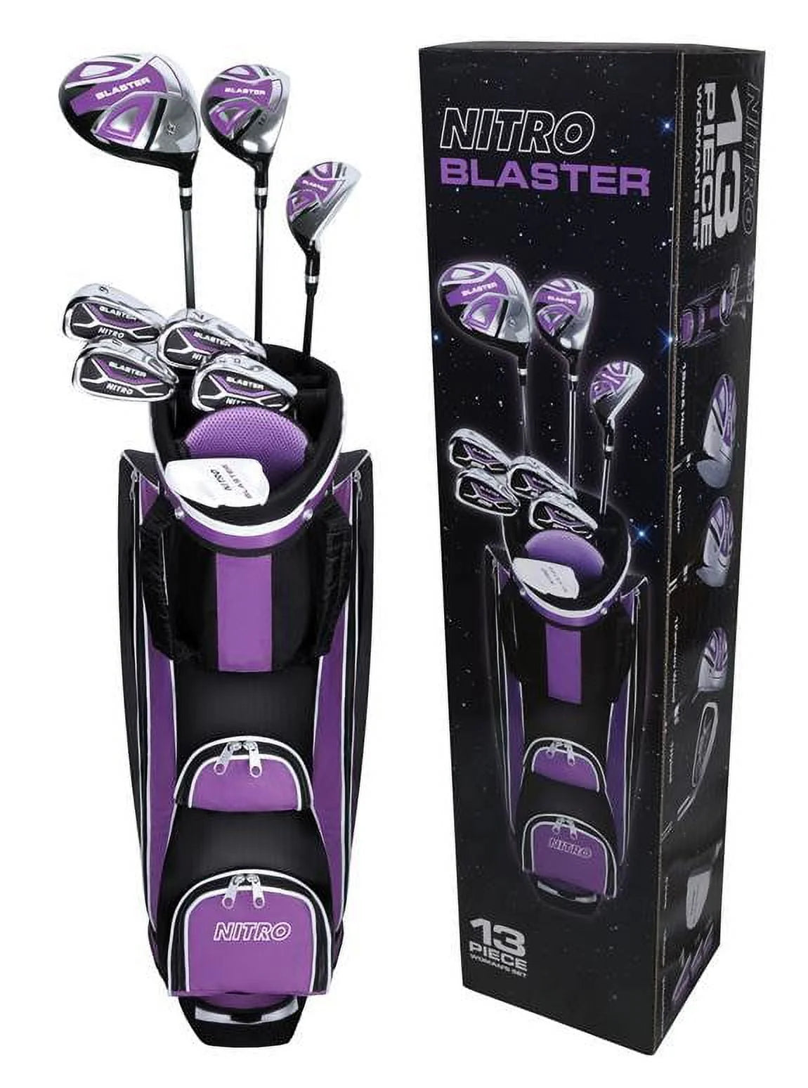 13-Piece Ladies Right-Handed Golf Club Set N416
