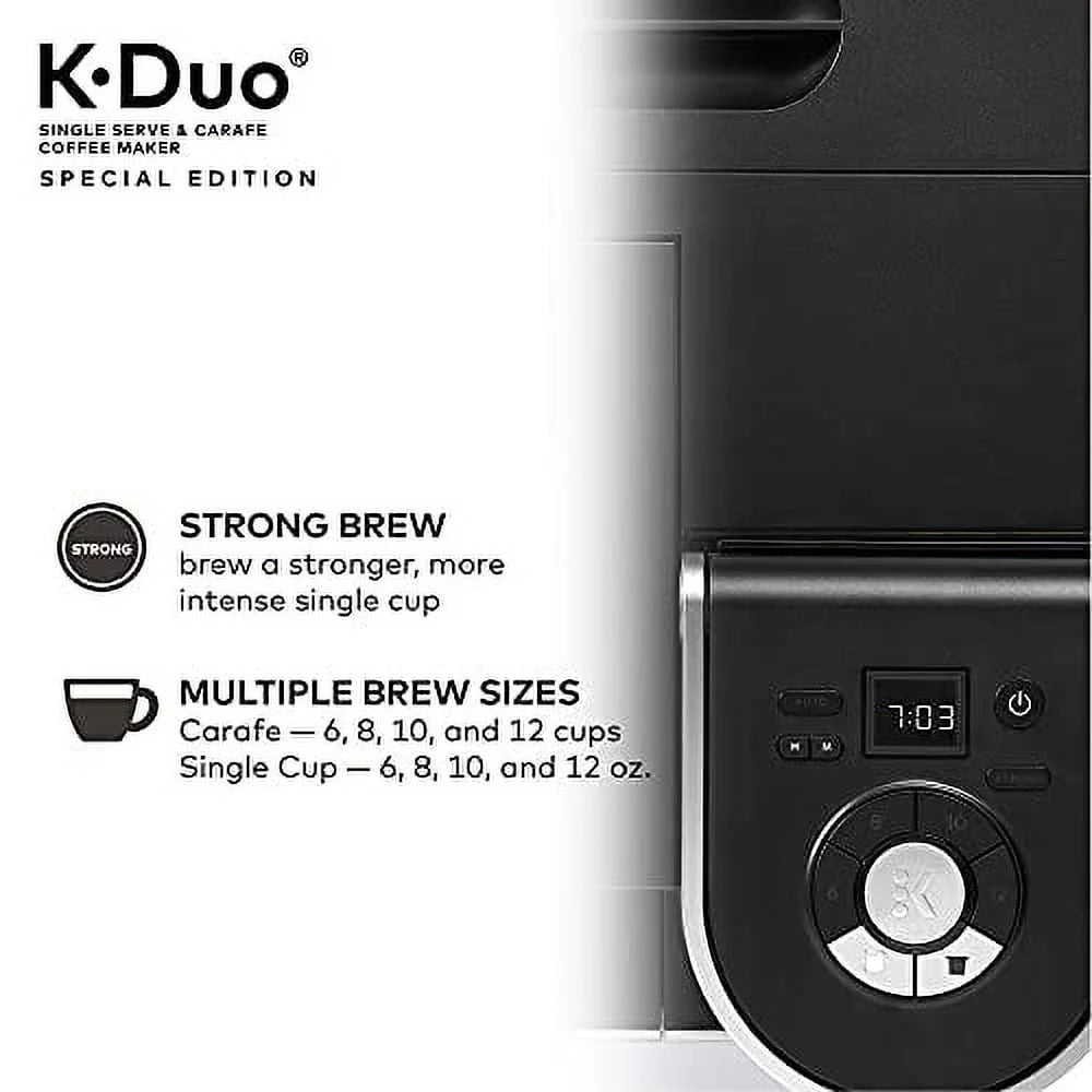 Silver Single Serve & Carafe Coffee Maker G114