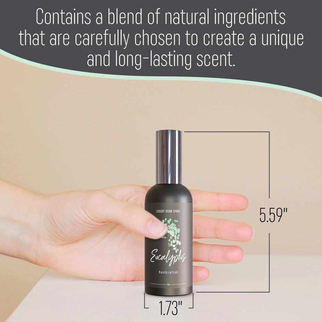 Room Spray Air Freshener Spray Essential Oil Mist (Eucalyptus, 4oz) C980