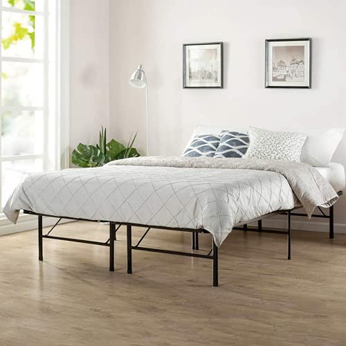 14 Inch Black Steel Twin Bed Frame M29844
