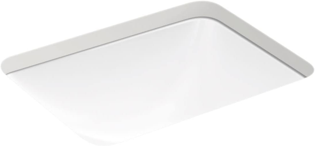 White Under-Mount Bathroom Sink K463344