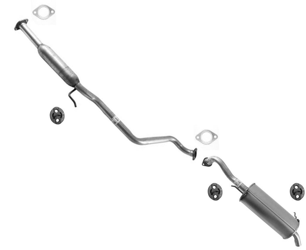 Exhaust Middle Resonator & Muffler for Hyundai Elantra 1.8L Sedan 2011-2016 J7428