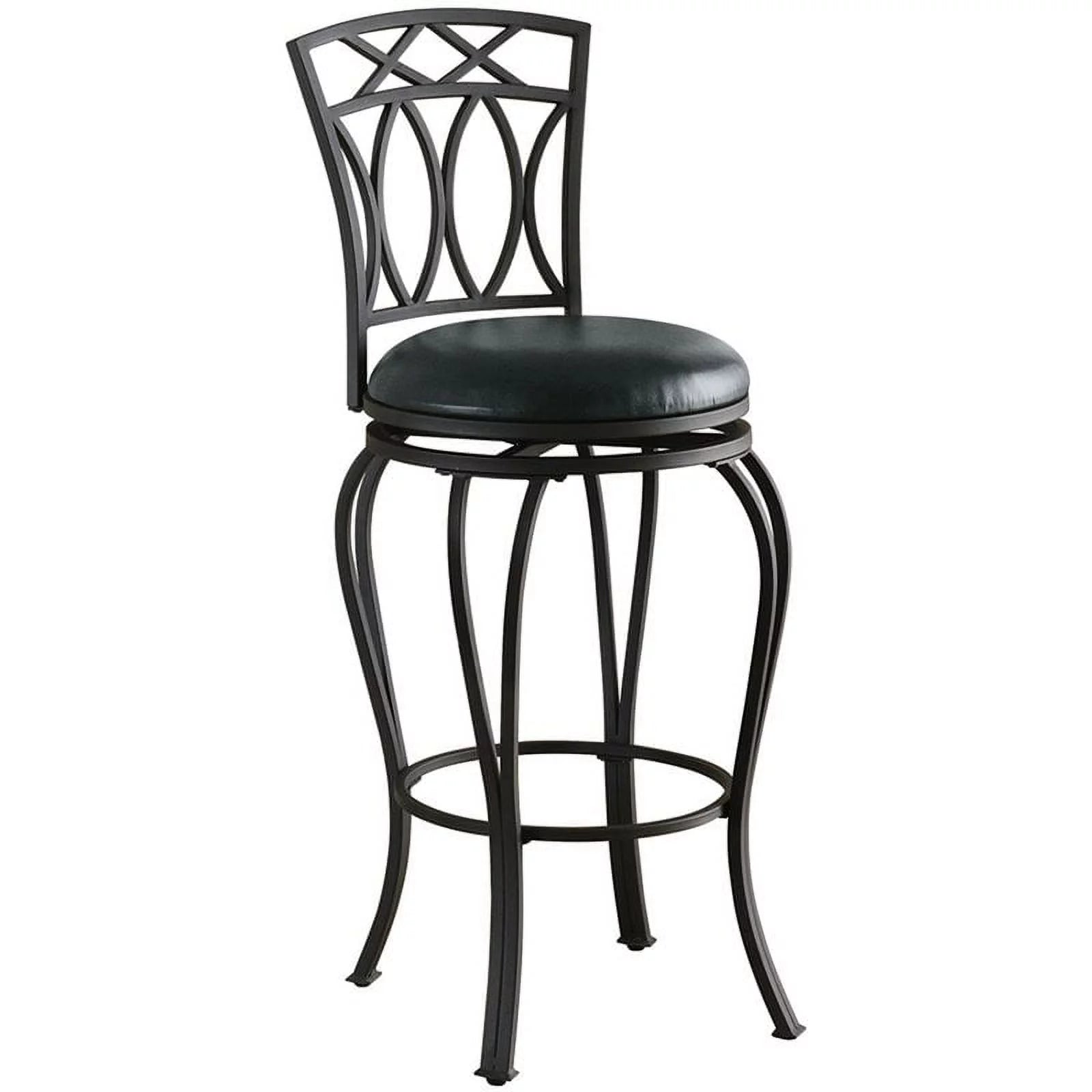 Black Metal Bar Stool Set of 3 S65772
