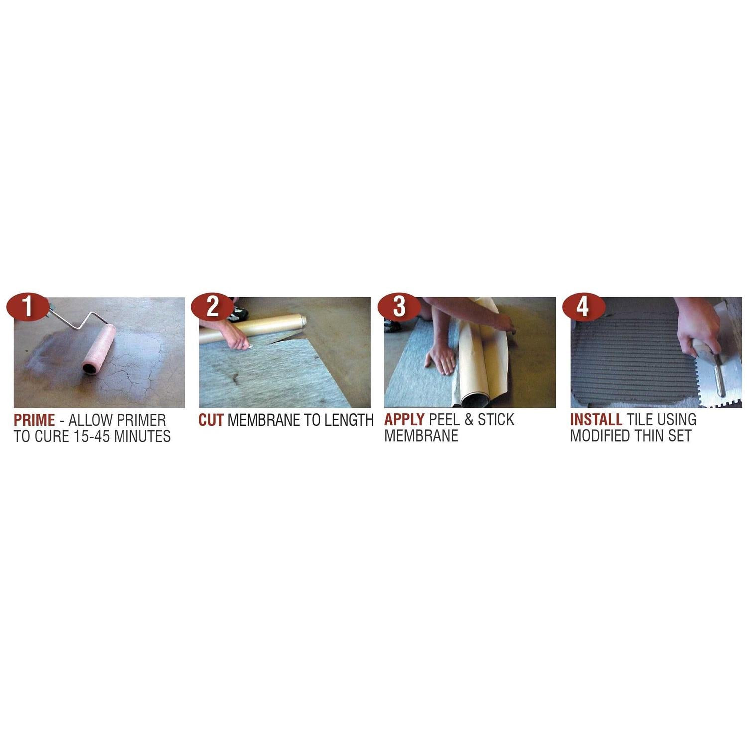 Sound Control Membrane for Ceramic and Stone Tile R5554