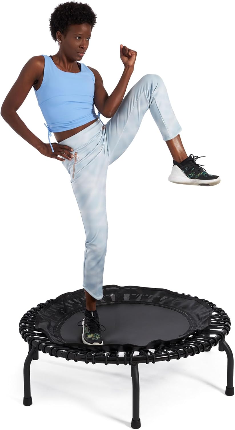Black 44 Inch Mini Exercise Trampoline I6173