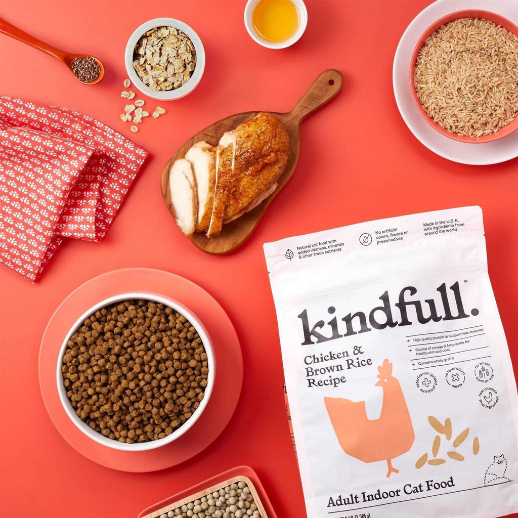 Chicken and Brown Rice Dry Cat Food V98597
