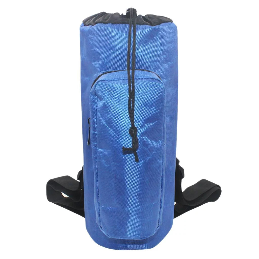 Oxygen Cylinder Tank Holder Backpack Sleeve Bag With Adjustable Shoulder Strap And Side Pockets W12290