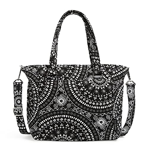 Cotton Shoulder Satchel Purse I7898