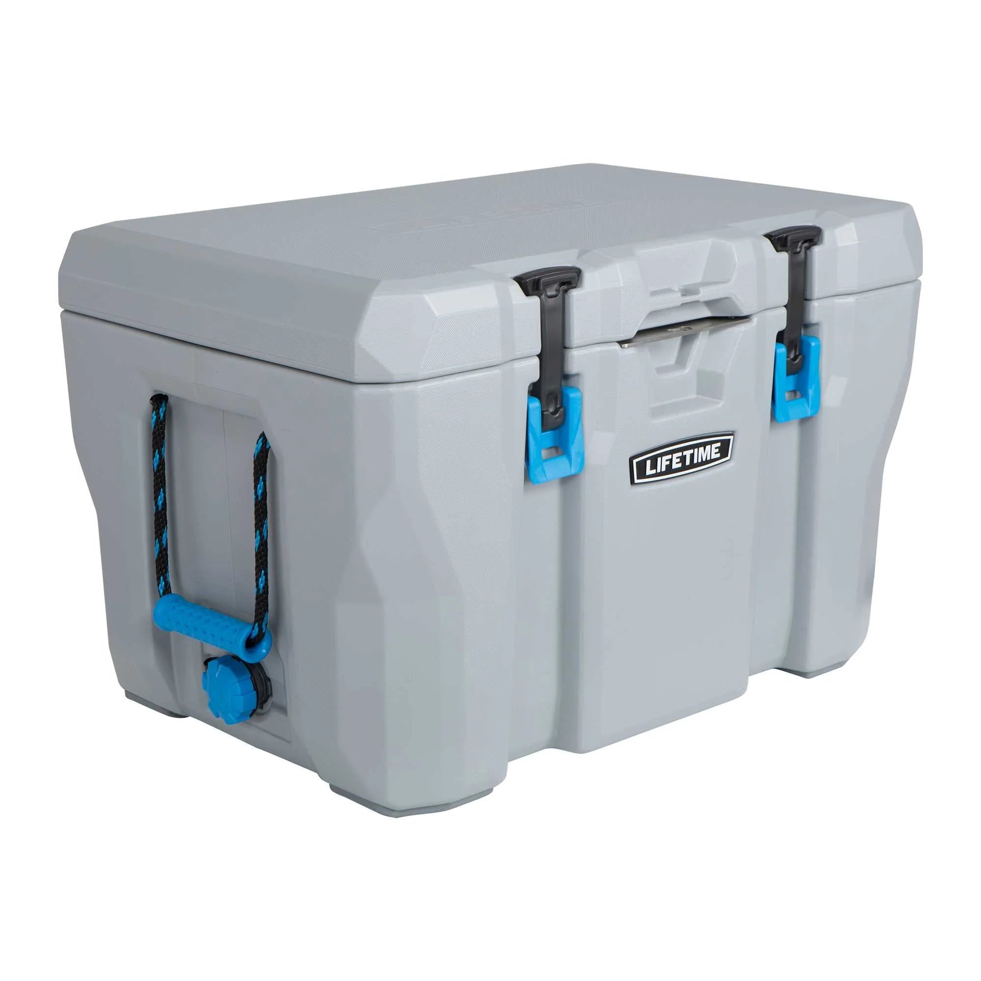 55 Quart Polyethylene Cooler, Light Gray P2822