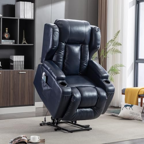 Electric Power Lift Recliner Chair with Massage & Heat J828