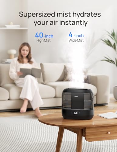 6L Top Fill Cool Mist Ultrasonic Humidifier H357523