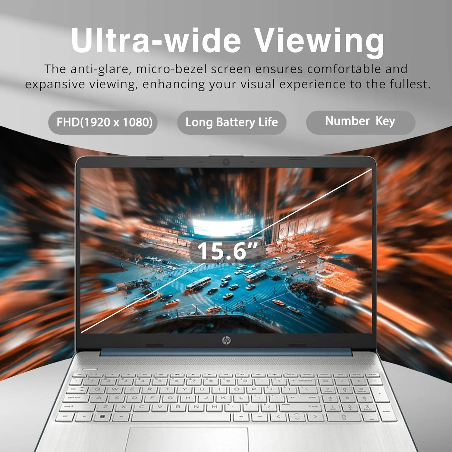15.6 Inch FHD AMD Ryzen 5 5500U 32GB RAM 1TB SSD Windows 11 Pro Laptop V68827