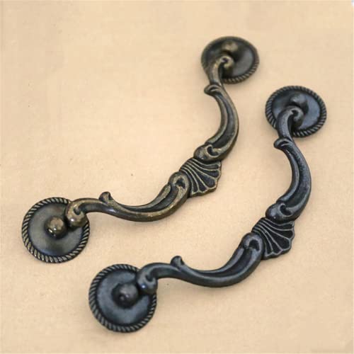Antique Black Oversized Zinc Alloy Drawer Handles Length 170mm J283614
