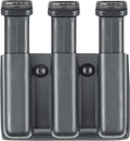 Black Slimline Open-Top Triple Magazine Pouch Q1318