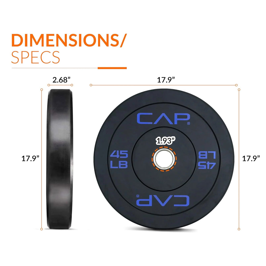 Olympic Rubber Bumper Plates D5626