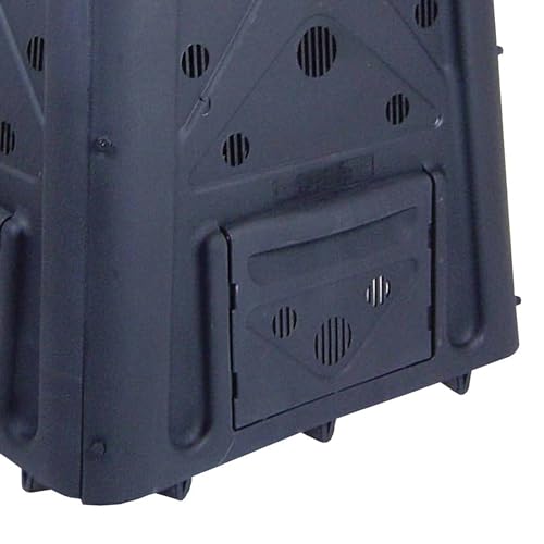 Black 65 Gallon Outdoor Compost Bin with Lid G4808