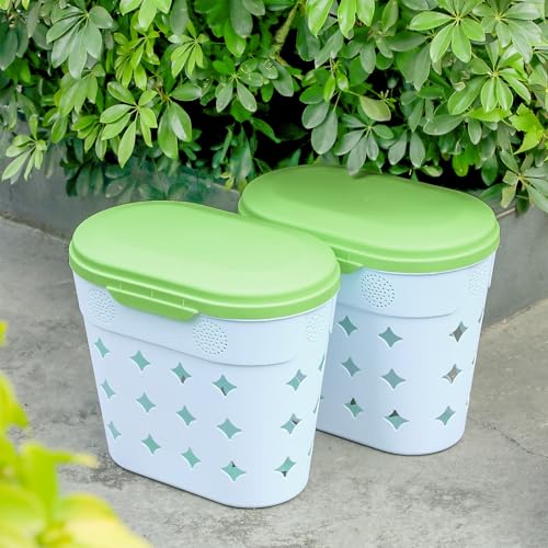 2 Pack 8 Gallon Outdoor Compost Bin U157