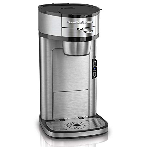 Single Serve Coffee Maker, Stainless Steel M83827