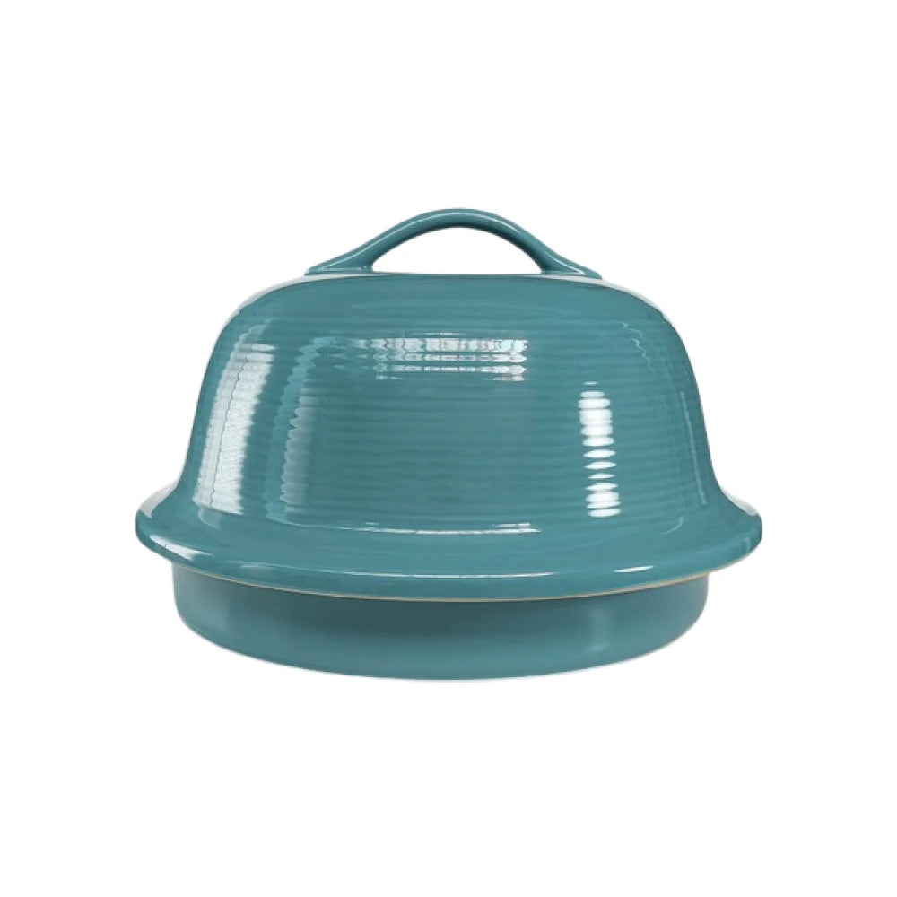 Aquamarine Glazed Bread Baking Dome K8468