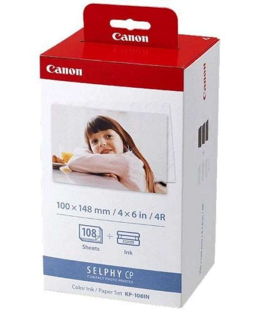 Black Compact Photo Printer with Air Print and Mopria Device Printing I2900