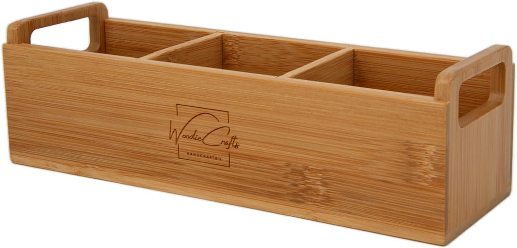 Bamboo Wood Tea Bag Storage Organizer Box C7380