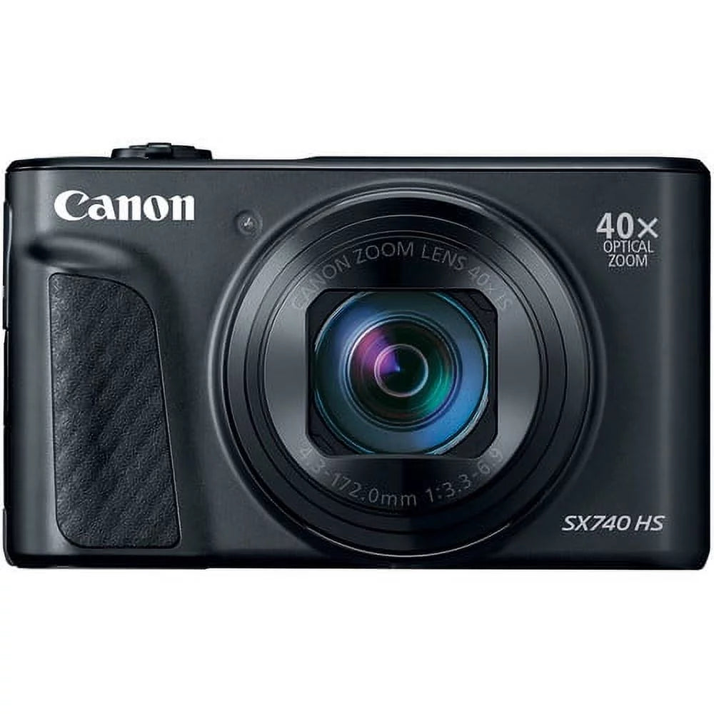 Black Digital Camera with 64 GB Memory Card H241