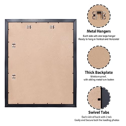 22 x 28 Black Poster Frame 2 Packs F1859