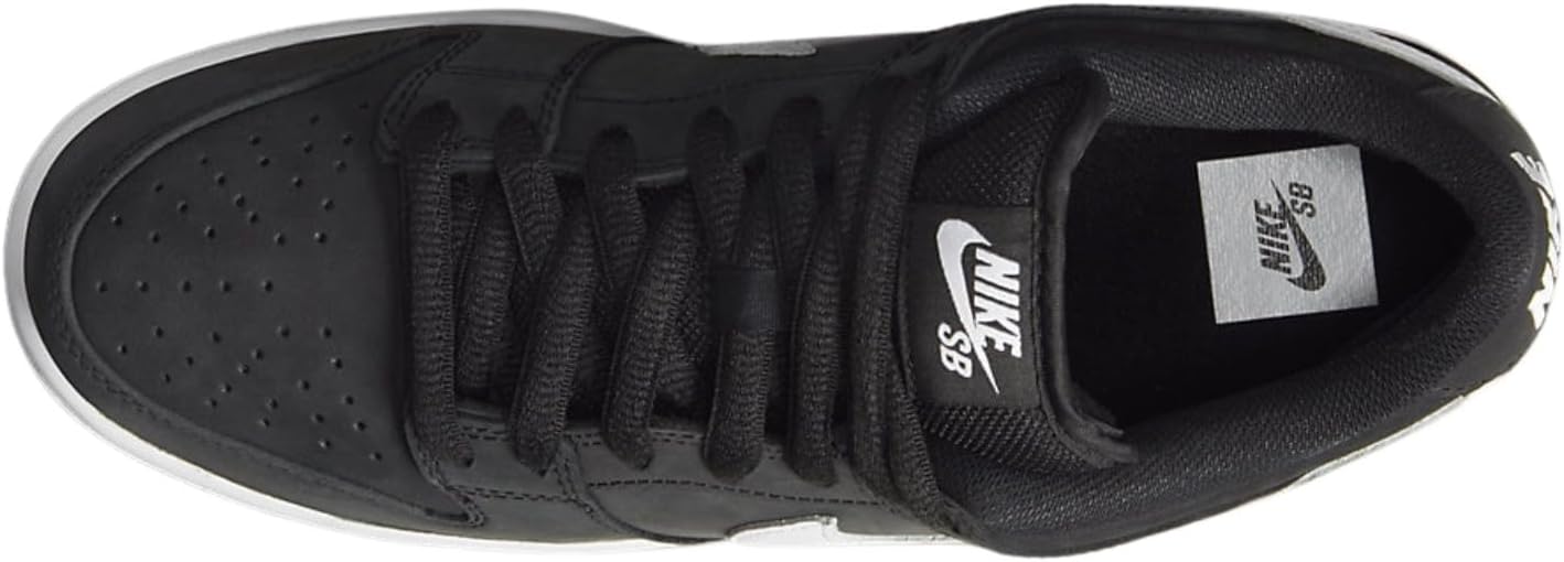 Black/White-Black Low Top Shoes Q996