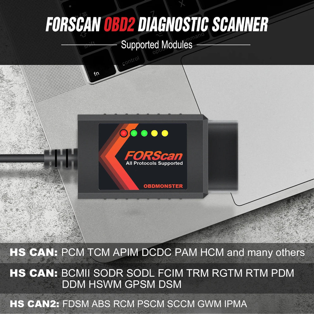 OBD2 Adapter OBDII Diagnostic Scanner via USB P887142