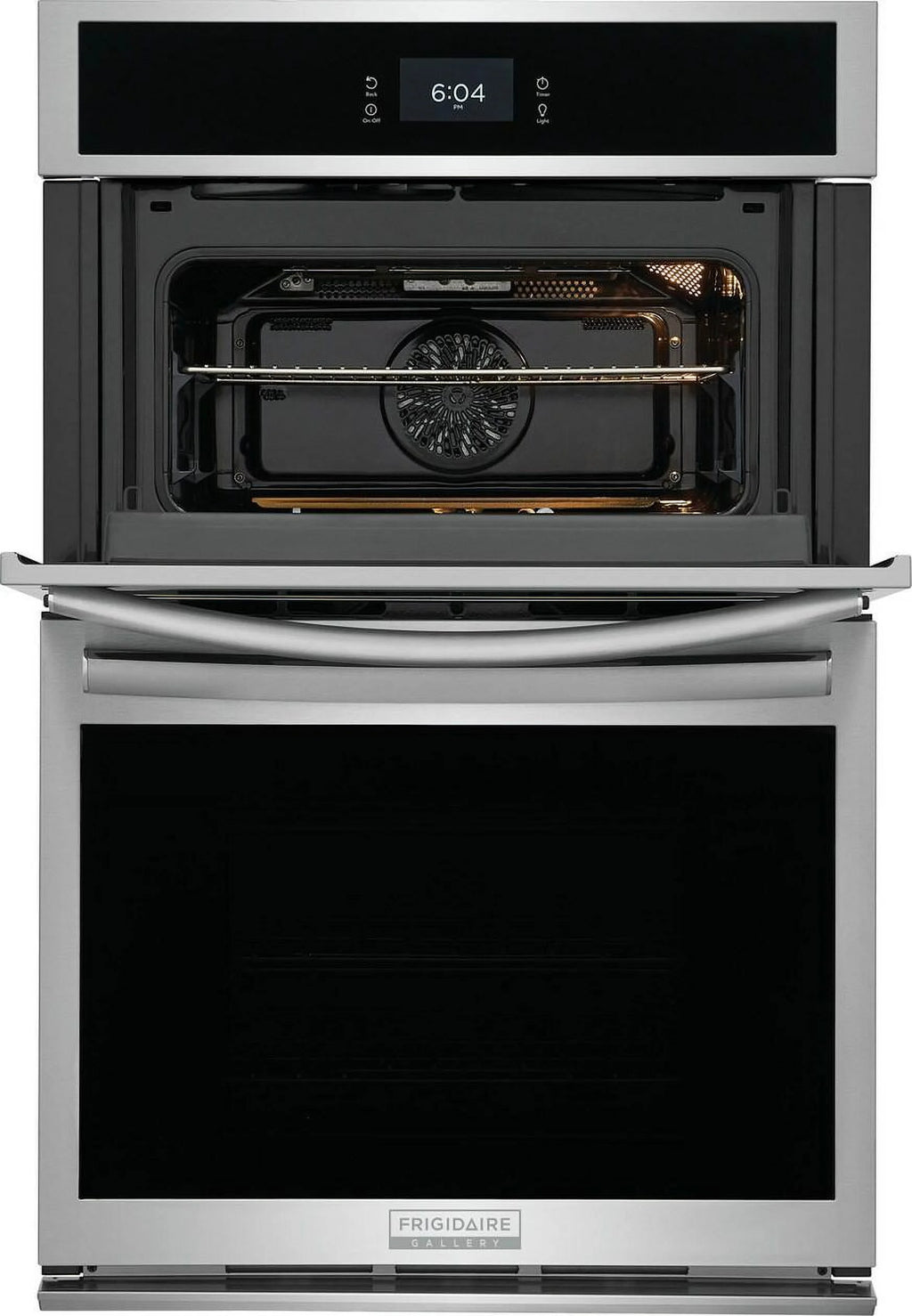 Black Stainless Steel Electric Oven and Microwave Combo B342939